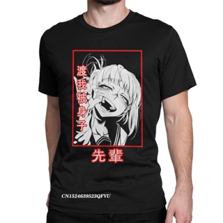 เสื้อยืดสีขาวผู้หญิง Toga Himiko Senpai Tee เสื้อเชิ้ต Mannen Vrouwen Boku No My Hero Academia Manga Nieuwigheid Katoen