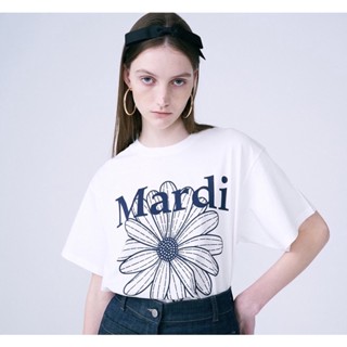 [PRE-ORDER] TSHIRT FLOWERMARDI IVORY NAVY