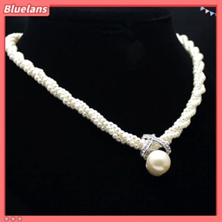 【 Bluelans 】 จี้สร้อยคอเครื่องประดับแฟชั่นสตรี