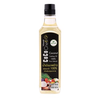 Coco Chefs Coconut Oil for Cooking 1000 ml.โคโคเชฟส์ น้ำมันมะพร้าวสำหรับปรุงอาหาร 1000มล วัตถุดิบปรุงอาหาร