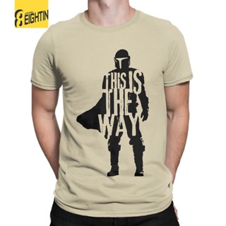 เสื้อเด็กหญิง นี่คือวิธีที่เสื้อยืดผู้ชาย Mandalorian Star Wars เจไดตลกทีเชิ้ตเสื้อแขนสั้นแขนสั้นคอกลมเสื้อยืดผ้าฝ้าย
