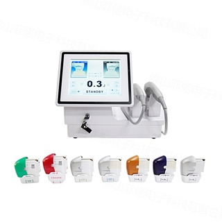 Free Shipping Anti Aging Skin Tightening V Max 7 Cartirdges Device Ultrasound Wrinkle Removal Face Lift 7D Beauty Machin