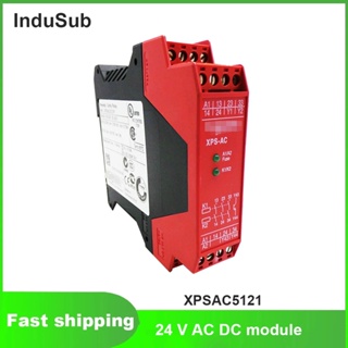 โมดูลรีเลย์ฉุกเฉิน เพื่อความปลอดภัย XPSAC5121 24V AC DC