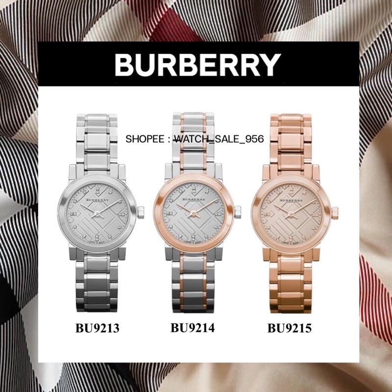 ❗️พร้อมส่ง❗️BURBERRY MINI WATCH💌BU9213 BU9214 BU9215❤️