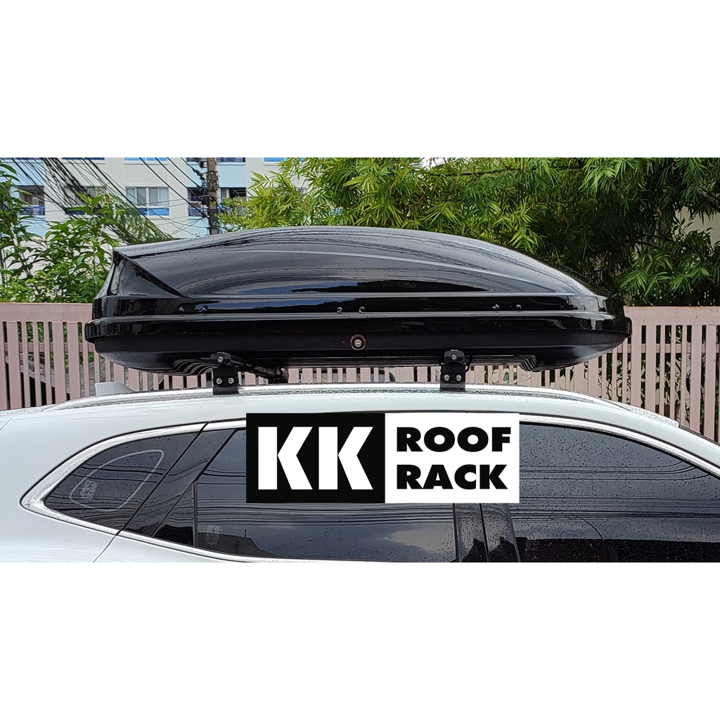 [เฉพาะกล่องไม่รวมแร็ค] Roofbox KK กล่องสัมภาระ หลากหลายขนาด ใส่กับแร็คได้ทุกรุ่น