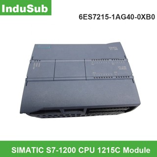 โมดูล CPU 6ES7215-1AG40-0XB0 SIMATIC S7-1200 1215C compact 6ES72151AG400XB0 PLC DC DC DC รับประกันหนึ่งปี