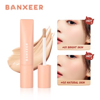 BANXEER คอนซีลเลอร์ รองพื้น  -3 สี Liquid Concealer Full Coverage Matte Conceal Stick Face  Make Up