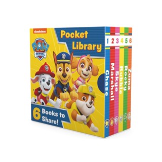 Paw Patrol Pocket Library Board book English By (author)  Paw Patrol