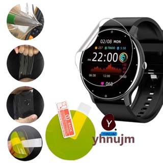 ฟิล์มกันรอยหน้าจอ TPU แบบนิ่ม สําหรับ ZL02 SmartWatch ZL02