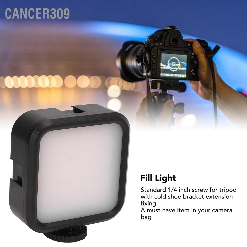 Cancer309 W62 ไฟเติมแสง Led 3 สี ขนาดเล็ก แบบพกพา สําหรับถ่ายภาพกลางแจ้ง
#8
