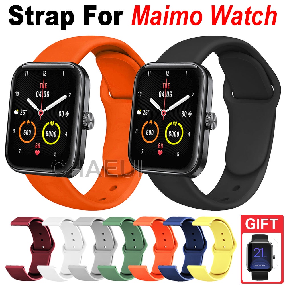 สายนาฬิกาข้อมือซิลิโคน แบบเปลี่ยน สําหรับ Maimo Watch / Maimo Watch Flow