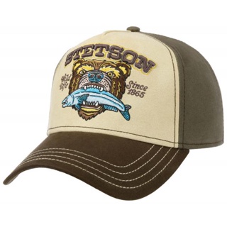 หมวก STETSON WILD LIFE TRUCKER CAP BEIGE-BROWN ของใหม่ แท้ 100% ****PTC-MART***