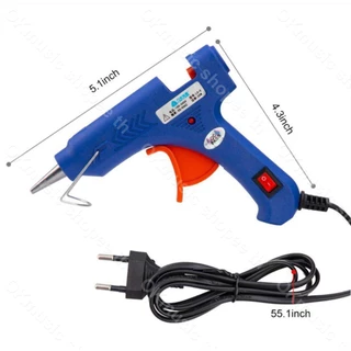 ปืนยิงกาว ปืนกาว ปืนยิงกาวร้อน 100วัตต์ 11mm กาวร้อน Glue Gun