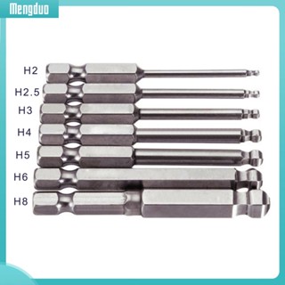 md 65 มม. h 2/2 . 5/3/4/5/6/8 hex shank ชุดอุปกรณ์ไขควงแม่เหล็ก