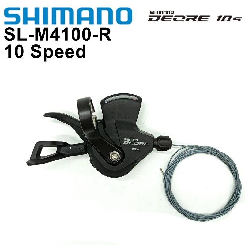 Shimano Deore M4100 คันเกียร์ 10 ความเร็ว SL-M4100 สวิตช์จักรยาน 10v M4100 คันเกียร์ SL M4100 คันเกียร์