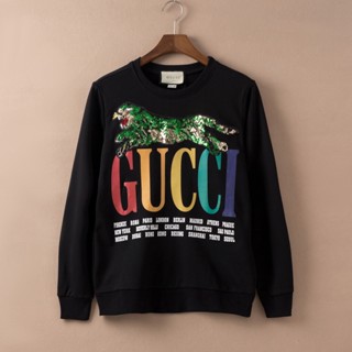 Gc เสื้อฮู้ด ผ้าฝ้าย พิมพ์ลาย สําหรับผู้ชาย และผู้หญิง
