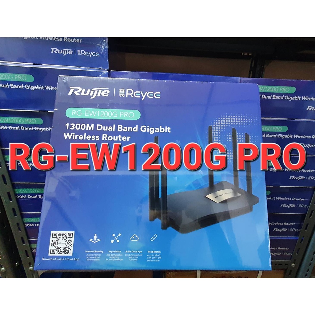 Reyee RG-EW1200G PRO 1300M Dual-band Gigabit Wireless Mesh Router 802 ...