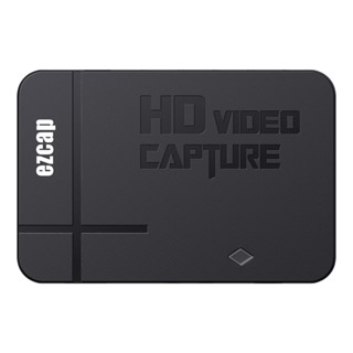 Y&amp;H HDMI AV Video Capture Card HD 1080P Game Recorder with HDMI out, Compatible with Xbox One/360/ PS4/ Wii U/Nintendo Switch/VHS/camcorder Support Mic in for Commentary ezcap288