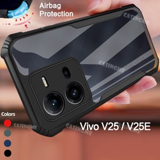 เคสป้องกันโทรศัพท์มือถือ แบบใส กันกระแทก สําหรับ Vivo V25 V25E V25Pro V 25 E VivoV25 E VivoV25E Pro 4G 5G