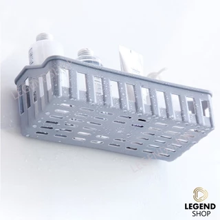 ชั้นวางของติดผนัง มี 7 สี ไม่ต้องเจาะผนัง ตะกร้าวางของในห้องน้ำ อเนกประสงค์ สามารถวางไว้ในห้องครัวห้องน้ํา
