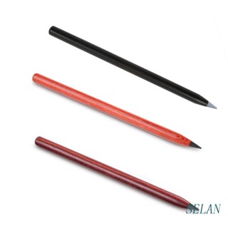 SELAN Inkless Pen Metal Inkless Pencil Erasable Sketch Pen Reusable Without Sharpening