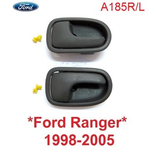 มือเปิดใน FORD RANGER ฟอร์ด เรนเจอร์ 1998 - 2006 มือเปิดประตูด้านใน สีเทา LASER TIERRA COURIER ประตูใน ที่เปิดประตู