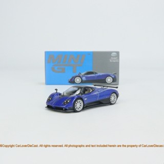 โมเดลรถยนต์อัลลอย ขนาดเล็ก GT 1: 64 Pagani Zonda F Blu Argentina MGT00408 ของเล่นสําหรับเด็ก