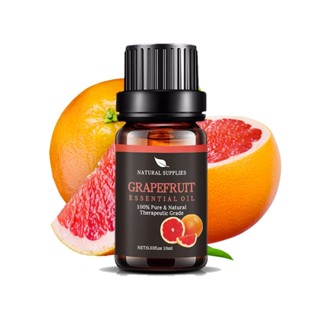 100% Grapefruit Essential oil ขนาด 10 ml. น้ำมันหอมระเหย เกรปฟรุ๊ต บริสุทธิ์