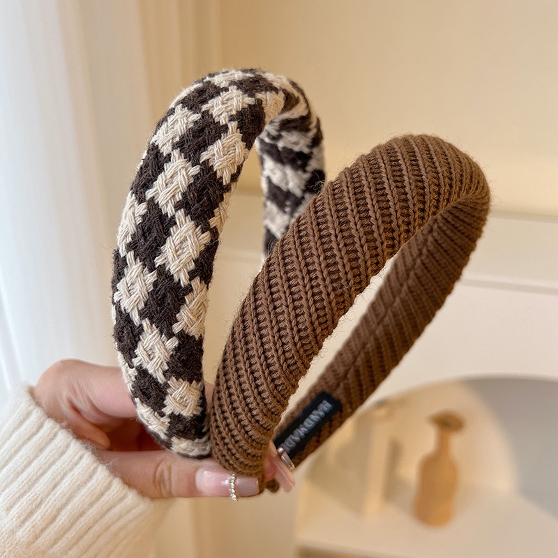 ที่คาดผม ปีกกว้าง สไตล์ย้อนยุค เรียบง่าย เครื่องประดับผม แฟชั่นสําหรับผู้หญิง 2022 - รูปที่ 3