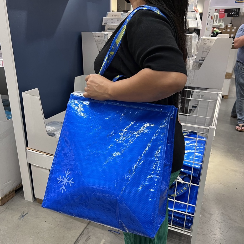 ️ ถุงหิ้ว IKEA กระเป๋าใส่ของ IKEA กระเป๋าเก็บความเย็น IKEA  ️ ราคา ถูกที่สุด ดีลบีเคเค แกลเลอรีภาพที่ 3