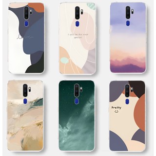 สําหรับ oppo a15s a1k a5 2020 a9 2020 ซิลิโคนนิ่ม TPU เคสโทรศัพท์ด้านหลัง