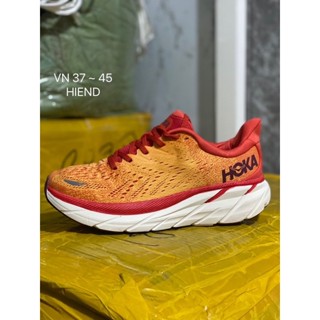 รองเท้าผ้าใบผู้ชาย (37-45)HOKA BONDI 8 รองเท้าผ้าใบรุ่นสินค้าถ่ายรูปจากสินค้าจริงค่ะมีของพร้อมส่งรองเท้ากีฬา