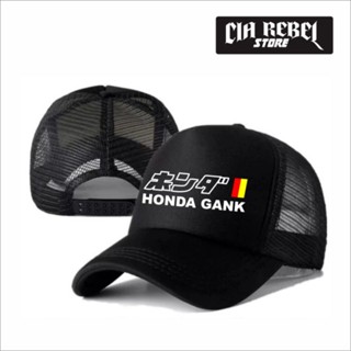 หมวกตาข่ายแข่งรถ Honda GANK TRUCKER - CIA REBEL