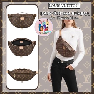 หลุยส์วิตตอง  Louis Vuitton  BUMBAG กระเป๋าสะพายคาดเอว/กระเป๋าสะพายข้าง/กระเป๋าสะพายข้าง/Unisex💖💯