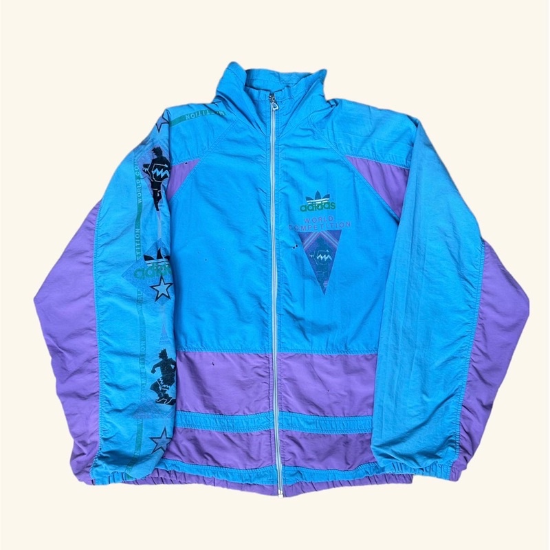 Adidas Jacket Blue/Purple M