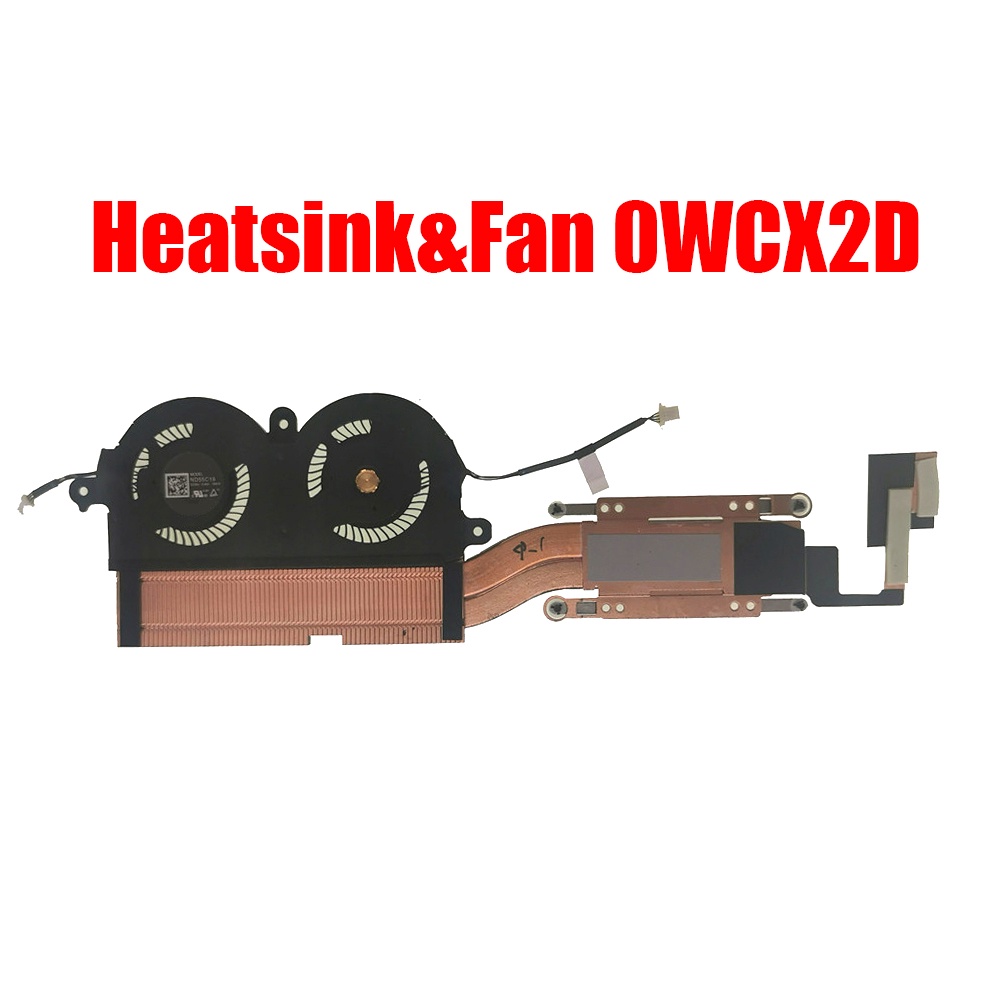 Laptop Heatsink&Fan For DELL For XPS 13 9380 0WCX2D WCX2D AT2Q0001DT0