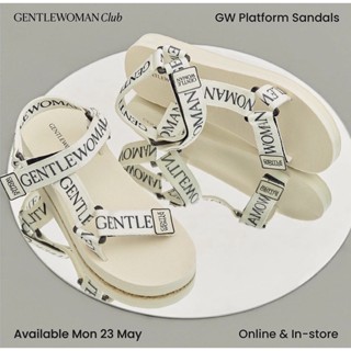 [พร้อมส่ง] GENTLEWOMAN PLATFORM SANDALS - รองเท้ารัดส้น GW ของแท้จาก shop💯