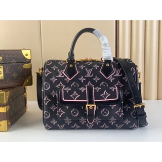 กระเป๋าแบรนด์เนม กระเป๋าสะพายพร้อมส่ง New Louis Vuitton Speedy Bandouliere เทพ