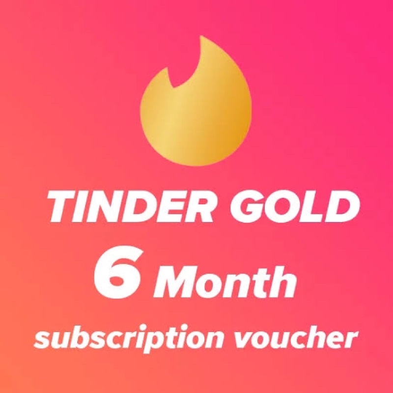(โค้ด) Tinder Gold 6เดือน ส่งฟรี