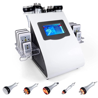 Newest 6 In 1 40K Ultrasonic Cavitation Vacuum Radio Frequency Laser Lipo Laser Slimming Massage Beauty Machine Home Use