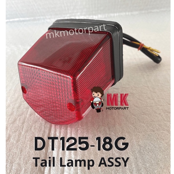 Yamaha DT125 18G TAIL LAMP ASSY / DT175 18L ไฟท้าย / Lampu Brek Ekor Belakang