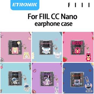 ETRONIK FIIL CC Nano การ์ตูนบลูทูธหูฟังฝาครอบ SANRIO Cinnamoroll น่ารักกันกระแทกกันฝุ่น Soft Shell Lotso หูฟังกรณี