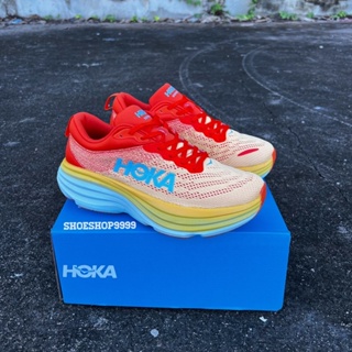 💥💥รองเท้าผ้าใบวิ่งผู้หญิงและผู้ชาย HOKA BONDI 8 สินค้าถ่ายรูปจากสินค้าจริงค่ะมีของพร้อมส่งรองเท้ากีฬา