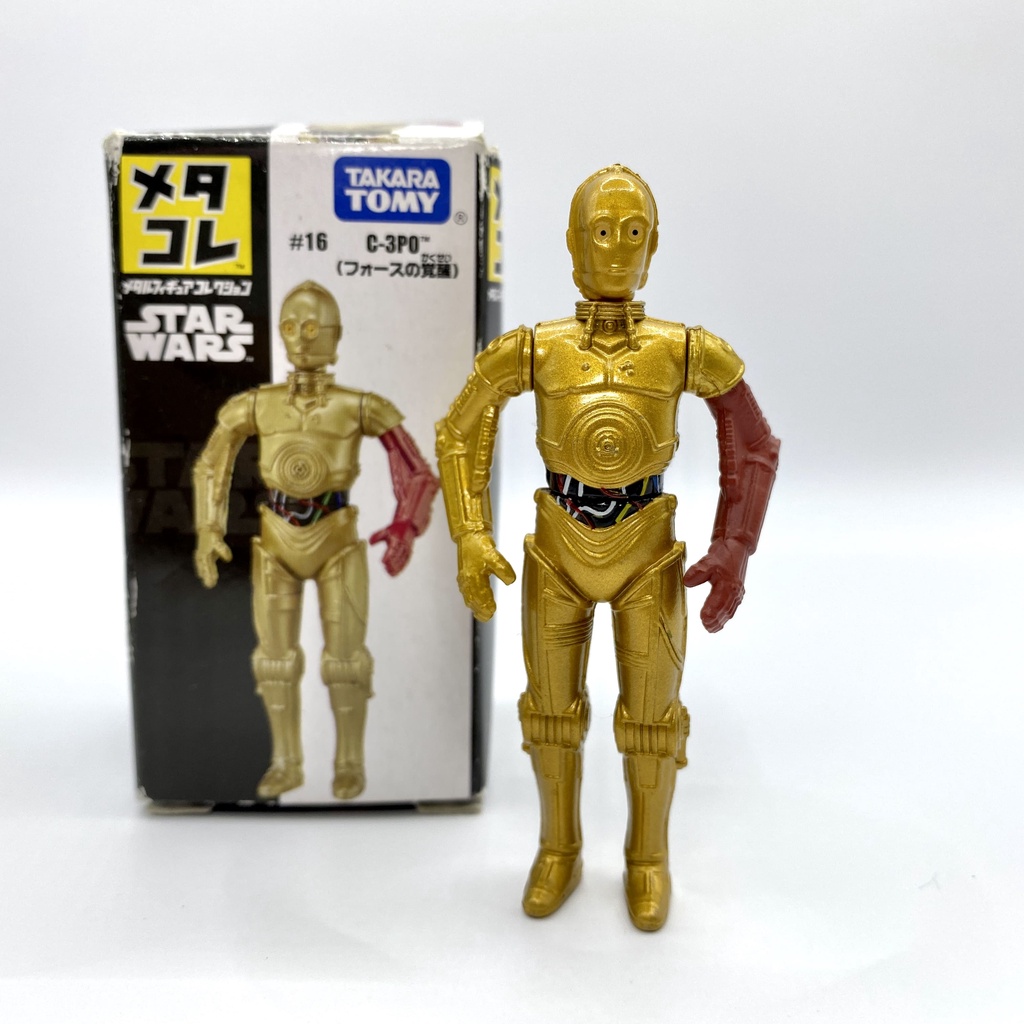 Star Wars สตาร์วอร์ C-3PO ซีทรีพีโอ Metacolle Metal Figure Collection #16 Takara Tomy โมเดล star war