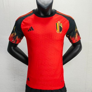 เสื้อกีฬาแขนสั้น ลายทีมชาติฟุตบอล Belgium Home Jersey 2022 ไซซ์ S - XXL