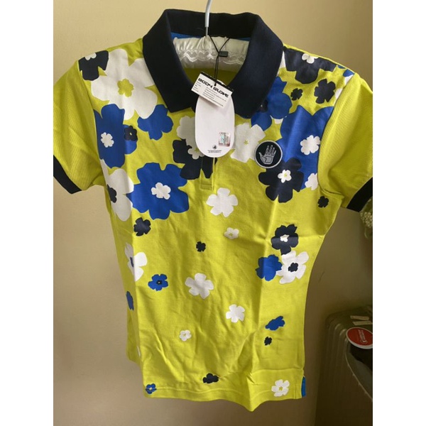 เสื้อโปโลผู้หญิงBody Groveสีเขียว