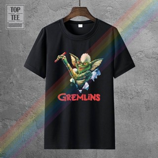 เสื้อสาวอวบ Gremlins ภาพยนตร์ชายแปลกเสื้อยืดยิงธนูเสื้อเชิ้ตตราสินค้าเสื้อยืดเย็นสิ่งที่ Txmejg