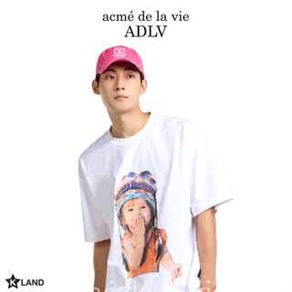 ADLV ( acmé de la vie) BABY FACE INDIAN BOY SHORT SLEEVE T-SHIRT (ADL22TS0042U)