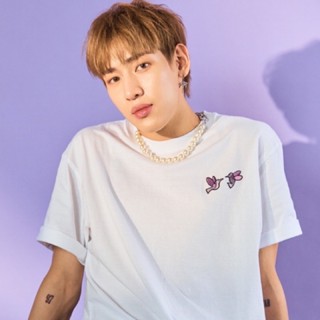 [ พร้อมส่ง ] CHARMS x BAMBAM DOUBLE BIRD WAPPEN T-SHIRT WHITE