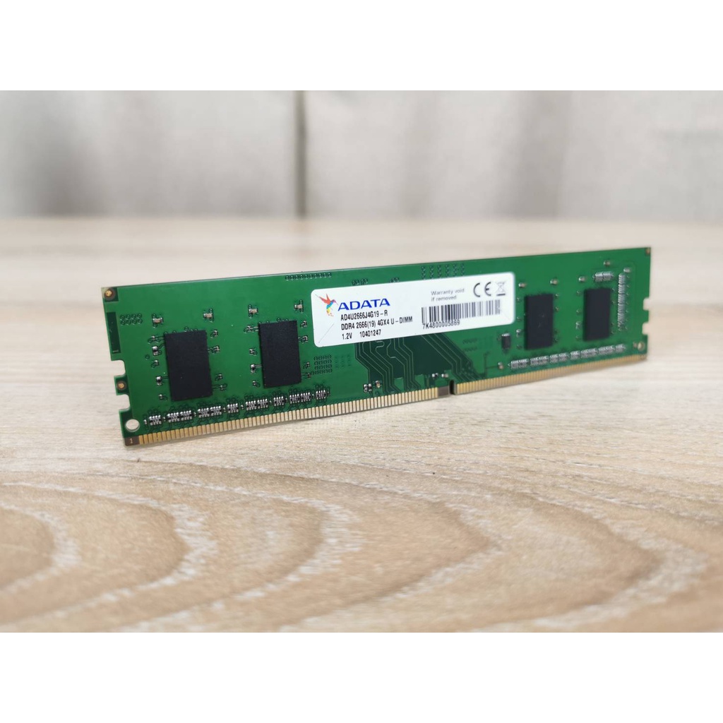 แรม(RAM FOR PC ) DDR4 ADATA 4GB 8GB BUS 2133 2400 2666